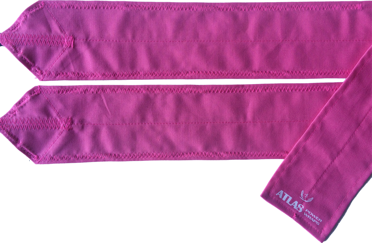 solid baby pink wrist wraps
