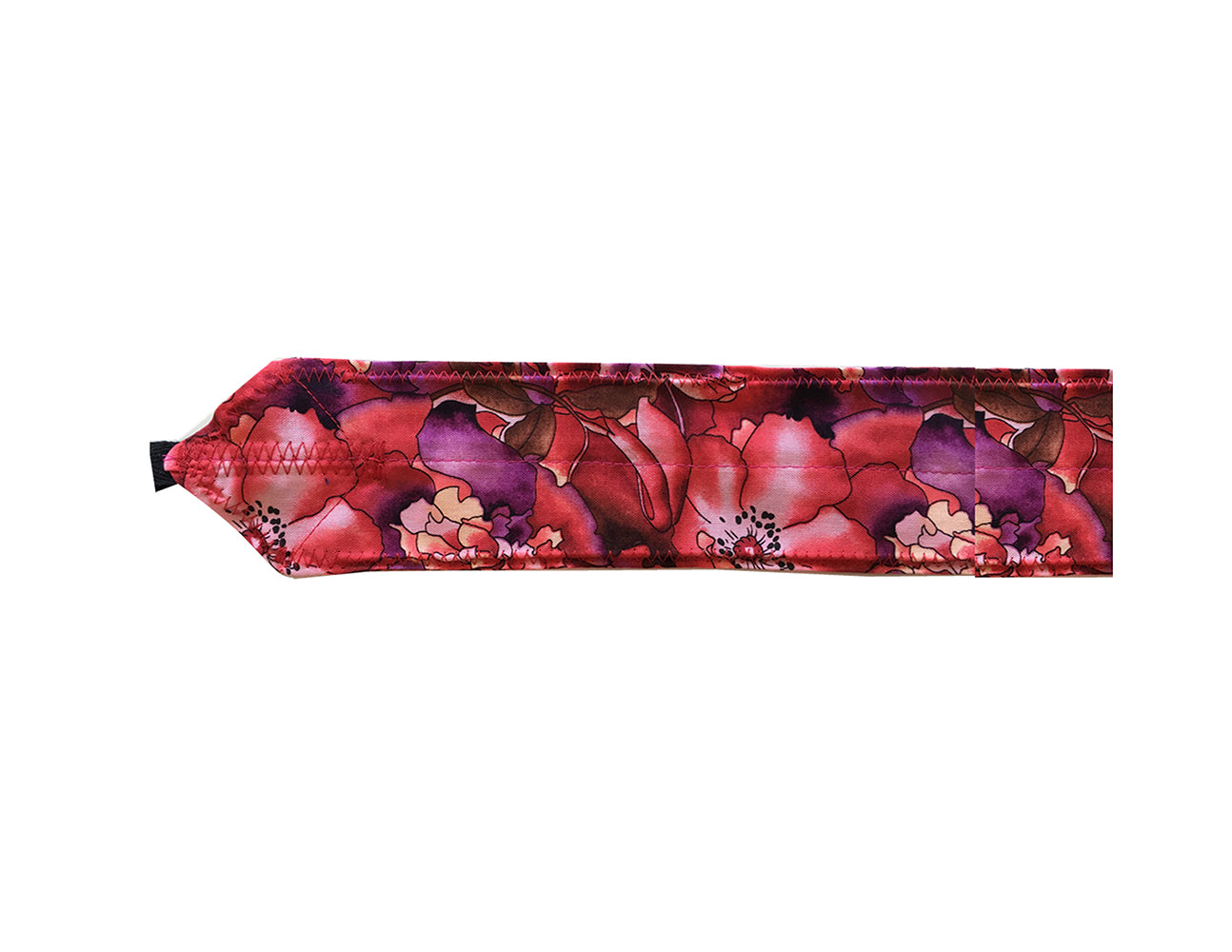 Floral Red wrist wraps